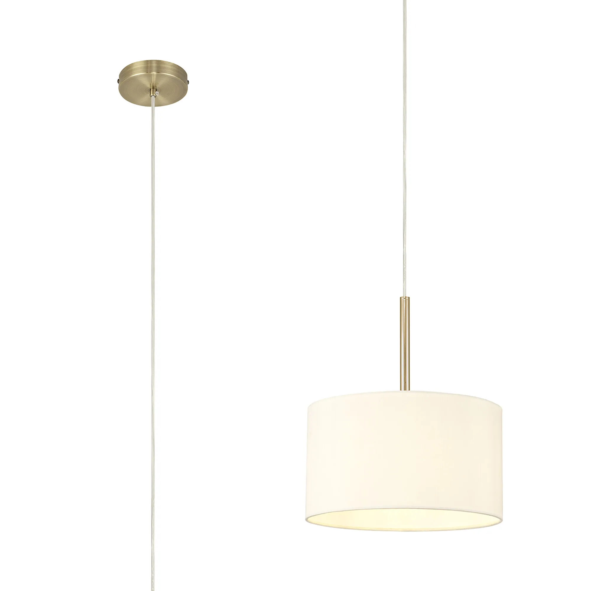 DK0199  Baymont 30cm Pendant 1 Light